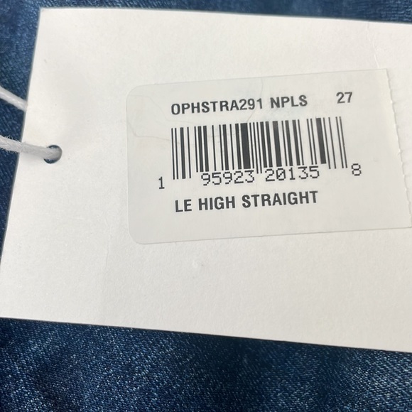 FRAME Le High Straight Jeans - Picture 12 of 14